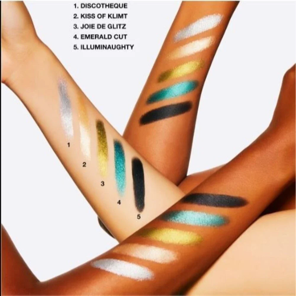 MAC KISS OF KLIMT  Eye Shadow ~Dazzleshadow Extreme Pro Palette Pan Refill